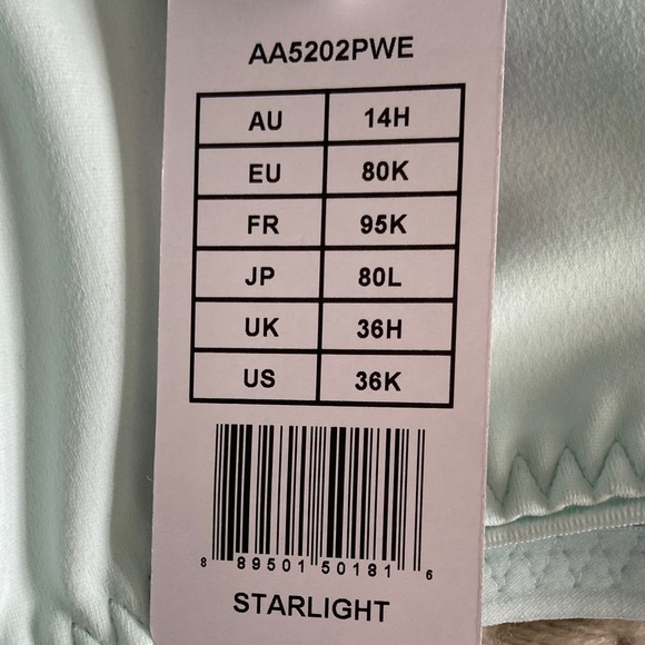 Freya Light Blue Lace Bra - Picture 3 of 4